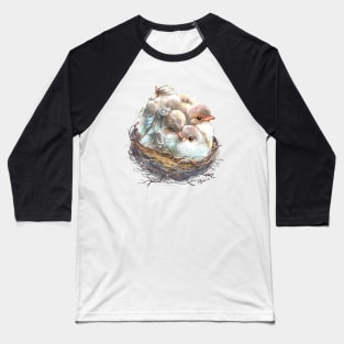 Birds on the nest Baseball T-Shirt